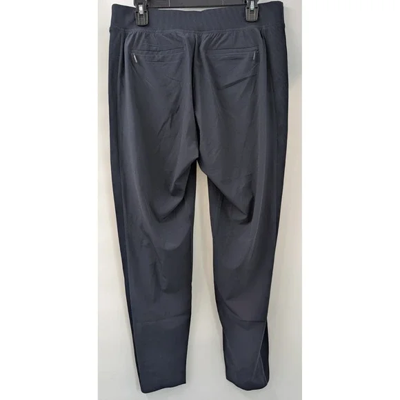 Athleta Brooklyn Jogger size 10 Womens Pants 198671 Pull On Blue Active Ribbed - Picture 5 of 10